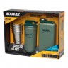 Набор: стопки STANLEY ADVENTURE 0,59L + фляга STANLEY ADVENTURE 0,23L зеленый 10-01883-002