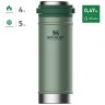 Термокружка с кофе-прессом STANLEY CLASSIC 0,47L темно-зеленый 10-01855-014