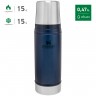 Термос STANLEY CLASSIC 0,47L синий 10-01228-088