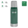 Термос STANLEY LEGENDARY CLASSIC 0,47L зеленый 10-01228-027