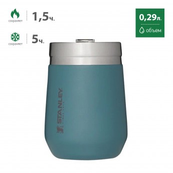 Термостакан STANLEY GO EVERYDAY WINE TUMBLER 0,29L 10-10292-064 синий